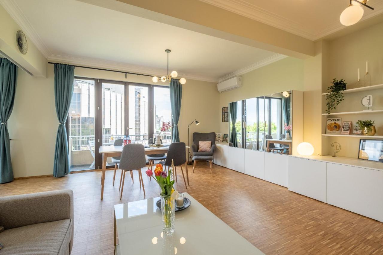 Sunrise 1Bdrm View Apartment Ndk Congress Centre Sofia Exterior foto