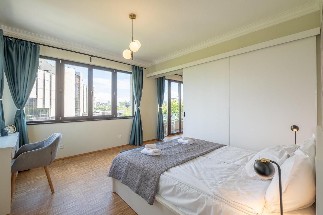 Sunrise 1Bdrm View Apartment Ndk Congress Centre Sofia Exterior foto